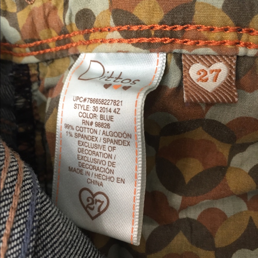 Dittos high waist flare jeans